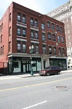 Sawyer Building, Worcester, Massachusetts, 1882.