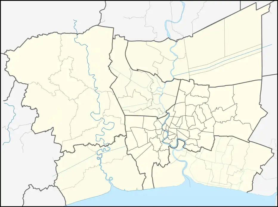 Nonthaburi is located in Bangkok Metropolitan Region