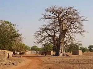 View of one of the entrance