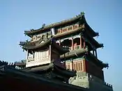 Temple in the centre of old Baoding