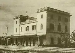 Barce Railway station in 1930