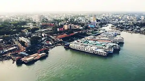 Barishal Launch terminal