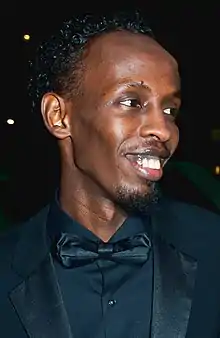 Barkhad Abdi,B.A. 2007,2013 Academy Award for Best Supporting Actor nominee