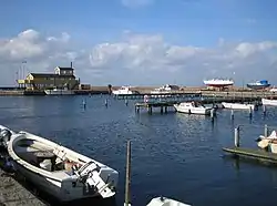 The harbour in Barsebäckshamn