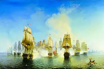 Battle of Athos in 1807