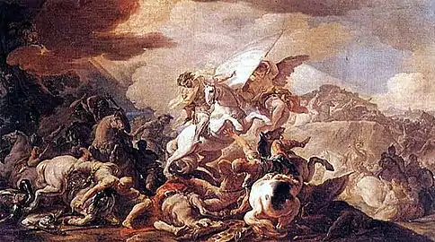 Battle of Clavijo, 1760