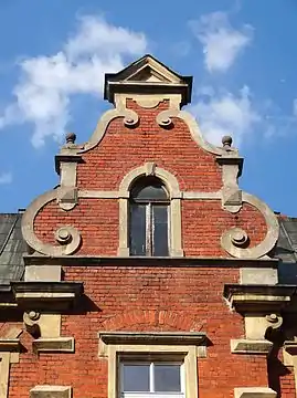 Detail of a gable