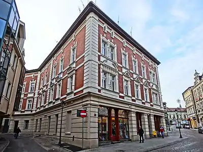 General view from Długa street