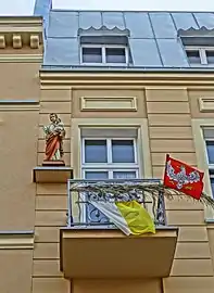 Detail of a balcony