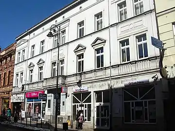 Facade on Dworcowa Street