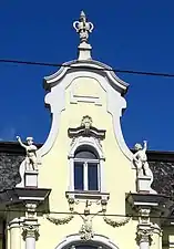 Top of the gable