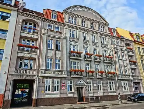 Main elevation from the street