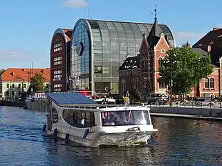 Brda River in the city centre