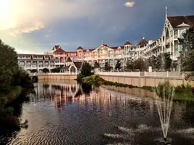 Disney's Beach Club Resort at the Walt Disney World, Florida, US, 1990