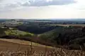 The Punchbowl, on the southern side, with view to Isle of Wight.