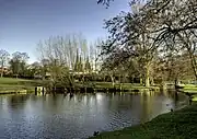 Beacon Pool, fed by Leamonsley Brook