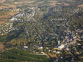 An aerial view of Beaulieu