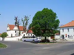 Centre of Bechlín