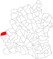 Location in Teleorman County