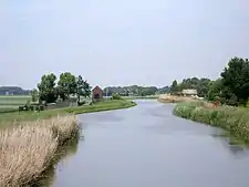 The first meters of the Rotte from the perspective of the mill