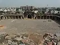 Begumpur Masjid Courtyard and the small domes on the roof