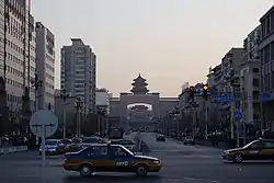 Beijing West railway station within the subdistrict, 2014