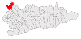 Location in Călărași County