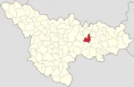 Location in Timiș County