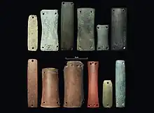 Stone wrist-guards from Central Europe