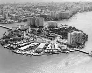 Belle Isle and the Venetian Causeway, c. 1960s