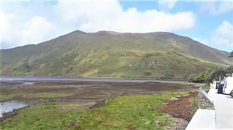 Ben Gorm from across the Killary Harbour in Leenaun.