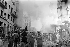 Aftermath of the Ben Yehuda Street bombing