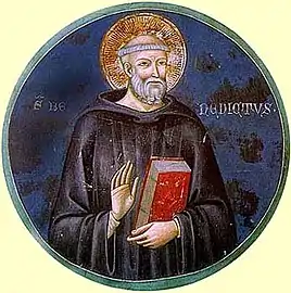 Portrait of Saint Benedict of Aniane