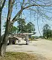 Alabama State Route 48 as seen from Downtown Woodland, Alabama.