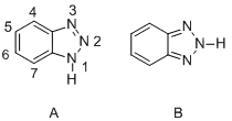 Benzotriazole tautomers