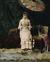 Yes - No, Pause in the Studio, 1879