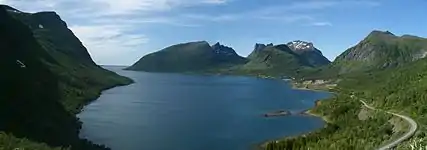 Bergsfjorden, Senja