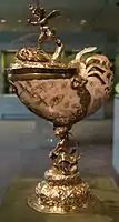 Baroque nautilus cup