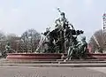 Neptunbrunnen in Berlin, near Alexanderplatz