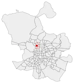 Location of Berruguete