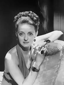 Portrait of Bette Davis in 1938