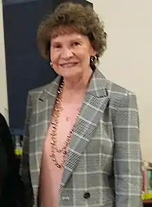 Lewis at a book signing at Eckhart Public Library in Auburn, Indiana, on April 12, 2018.