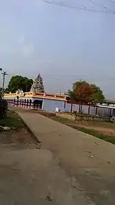 Side View of Bhagavan Kovil near Dharapuram.