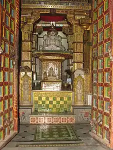 Main vedi of Bhandasar Jain Temple