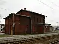 Station building on the upgraded Ribnitz-Damgarten Ost section