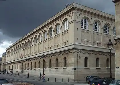 Bibliothèque Sainte-Geneviève (1843–1850), Paris, Henri Labrouste, architect