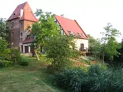 Tower house in Biestrzyków