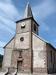 The church in Biffontaine