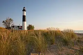 Big Sable Point Light within Ludington State Park