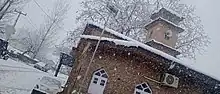 Bilal(RA) Masjid, amidst snowfall